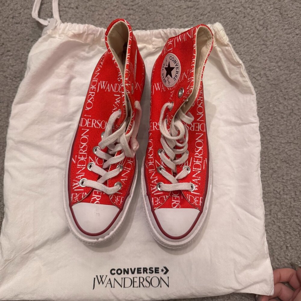 Converse Chuck Taylor All Star 70 Hi Grid JW Anderson Red